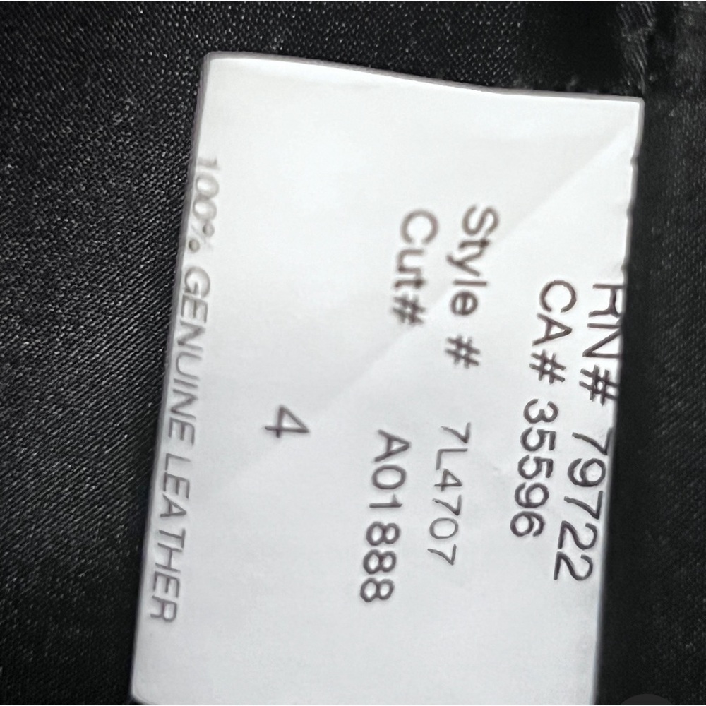Genuine leather pink jacket. *NWT* Necklace SOLD! - Picture 5 of 6